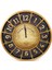 Old Town Serisi Bölme Kadranlı Duvar Saati 50 cm Gold Renk 1