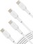 Usb-C - Usb-C Kablosu (1m/3.3ft), iPhone 15, iPhone 15 Pro, iPhone 15 Pro Max, iPhone 15 Plus, Galaxy S23, S22, Not, Piksel, iPad Pro, Usb-C Kablosu Için Usb-C Hızlı Şarj Kablosu - Beyaz (2'li 1