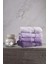 Rainbow Mor Tonlar 4'lü Havlu Seti (4 * 50X80) 1