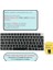 F Klavye Apple Magic Keyboard-3 Touchid'li A2449 A2450 Modeli ile Uyumlu Siyah 2