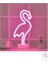 Dükkan Neon LED Işıklı Usb'li Gece Lambası Neon LED Işıklı Masa Lambası Dekoratif Aydınlatma (Flamingo) 3