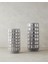 Home Glossy Stoneware Vazo Silver 3