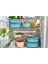 - Multi Bowl Cirqula Rectangular - Kapaklı Saklama Kabı - Buzdolabı Için Hava Geçirmez Saklama Kutusu ve Mikrodalga Fırın Kabı Olarak Uygundur - 1000 ml - Nordic Sage 1