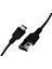 Coral Micro USB Hızlı Şarj Kablosu (Siyah + Siyah Uç) (120 Cm) 1
