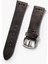 Tek Katlı Deri Saat Kayışı - Antrasit 4