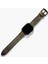 Tek Katlı Deri Apple Watch Kayışı - Yeşil 1