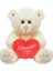 Kalpli Ayı 28 cm Peluş Ayı Sevgiliye Hediye 1