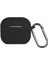 Airpods 3 (3.nesil) Silikon Kılıf Yumuşak Düz Renk Kılıf Üçüncü Nesil - Siyah 1