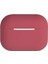 Airpods Pro 2 (2.nesil) Silikon Kılıf Yumuşak Düz Renk Kılıf Ikinci Nesil Pro - Kırmızı 1