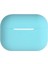 Airpods Pro 2 (2.nesil) Silikon Kılıf Yumuşak Düz Renk Kılıf Ikinci Nesil Pro - Turkuaz 1