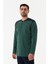 Yarım Düğmeli Bisiklet Yaka Pijama Takımı 4