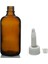 100 ml Kahverengi Cam Şişe Getamisin Kapak, 24 Adet 1