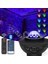 Starry Projektör Bluetooth Hoparlör+Sese Duyarlı Disko Topu+ USB Mp3 Çalar+Parti, Gece Lambası 1