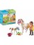 Playmobil 71243 Country Tay ile At, Midilli Çiftliği, At Oyuncakları, Eğlenceli, Yaratıcı Rol Yapma 1