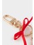 Kadın Gold Kırmızı Kalpli Charm Anahtarlık E6636AXNS 4