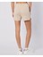 Leda Short Kadın Bej Regular Fit Şort 3