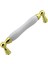 Domaniç Porselen Altın Beyaz Kulp 128 mm Mobilya Çekmece Mutfak Dolabı Dolap Kapak Kulplar Kulb Kulp 4