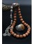 Doğal Oud Ağacı Tesbih ve 925 Ayar Gümüş Erkek Yüzüğü Oud Ağacı 901511 1