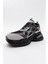 Marron Buz Siyah Kadın Spor Sneakers 3