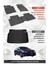 Honda Civic 2021+ Uyumlu 4.5d Premium Havuzlu Oto Paspas ve Liner Marka 3D Bagaj Havuzu - Civic Fe1 1