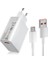 Huawei Mate X2 Uyumlu Şarj Aleti Type-C 67W Hızlı Şarj (Supercharge) Adaptörü + Kablo 3