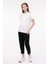 Wb C Neck 11CT122 5fx Kadın Ekru Tişört 101931626 3