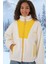 5194 Peluş Mont Ceket - Sarı 3