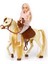 Jasmine Atlı Bebek Bej - Kahve 28 cm 1