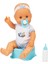 Boubou Altını Islatan Sesli Bebek Seti 30 Cm. 4