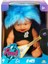 Renkli Saçlı Punk Nil Bebek 23 cm - 1 Adet 4