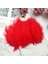 400 Pcs Decor Red Bırd Feather 400 Adet Kırmızı Kuş Tüyü Kırmızı Şeffaf Balon Tüyü Süsleme Tüyü 3