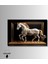 Tekli Yatay Kanvas Duvar Tablosu Şık At Görseli 3