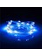 3 Metre Mavi Pilli LED Işık Sabit Yanar Micro Dökme LED Su Geçirmez Ultra Parlak Canlı Mavi Işık 1