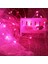 4 Metre Pembe Pilli LED Işık Canlı Pembe Işık IP65 Su Geçirmez Sevgililer Gününe Özel Pembe LED Işık 5