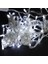 Yılbaşı Dekor Işıkları 10 Metre 100 LED Beyaz LED Işık Beyaz Ip LED Işık Modlu 220 Volt Fişli Model 1