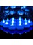 Blue LED Light Candles 24 Adet Mavi LED Işıklı Mum Mavi LED Mum Mavi Işıklı Mum Romantik Dekor Mum 1