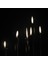 Vıp 35 cm 8 Pcs Church Black Candles Siyah Arınma Mumu 35 cm 8 Adet Siyah Ince Mum Siyah Kilise Mumu 2