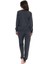Kadın Antrasit Melanj Pijama Takım 20111 2