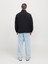 Jack Jones Erkek Jjtheo Siyah Teddy Mont 12269417 4
