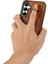 Samsung Galaxy A55 5g Pu Deri Arka Kılıf Kart Tutucu Kickstand Telefon Kılıfı Bilek Kayışı-Kahverengi (Yurt Dışından) 2