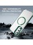 Samsung Galaxy S24 Fe Için Magsafe-Green ile Uyumlu Lens Destekli Kapaklı Şeffaf Telefon Kılıfı (Yurt Dışından) 4