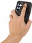 Samsung Galaxy A54 5g Pu Deri Arka Kılıf Kart Tutucu Kickstand Telefon Kılıfı Bilek Kayışlı-Siyah (Yurt Dışından) 2