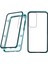 Samsung Galaxy S25 Kılıf Manyetik Tam Koruma Şeffaf Telefon Kapağı-Yeşil (Yurt Dışından) 1