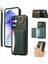 Samsung Galaxy A54 5g Pu Deri Arka Kılıf Kart Tutucu Kickstand Telefon Kılıfı Bilek Kayışlı-Yeşil (Yurt Dışından) 1