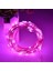 Dekor Düğün Işıkları Pink LED Light 2 Metre Pembe Pilli LED Işık Pembe LED Işık Pembe Işık Micro LED 2