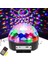 Sld-93 Renkli LED Disko Topu Sahne Işığı Veren Bluetooth Hoparlör Siyah 1