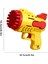 LED Light 29 Holes Bubbles Gun 29 Delikli Çoklu Köpük Atan Tabanca Sarı Köpük Tabancası Pilli Tabanca 5