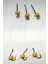 Küspe Aparatlı Makarna Boncuklu Sazan Takımı (3 Lü Set) 1