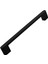 Uhud Kulp 160 mm Siyah Metal Mutfak Mobilya Çekmece Mutfak Dolap Dolabı Kulpları Kapak Kulbu 16 cm 4