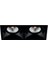 2X8W Cob Led Sıva Altı Ikili Spot Siyah-Beyaz Kasa 4000K Goya 1